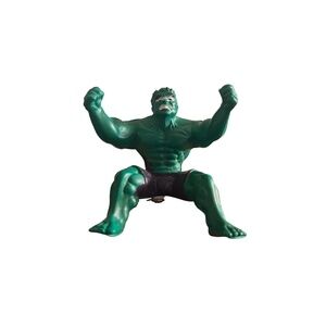 ToyBiz 1990s MARVEL Incredible Hulk Seated Vehicle Rider Figure 3.75" Purple VTG